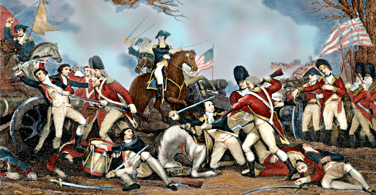 Джордж Вашингтон 1775. Осада Йорктауна 1781.