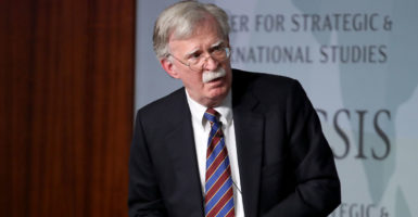 Former U.S. National Security Advisor John Bolton appears at the Center for Strategic and International Studies before delivering remarks September 30, 2019 in Washington, DC. Bolton spoke on the topic of , 