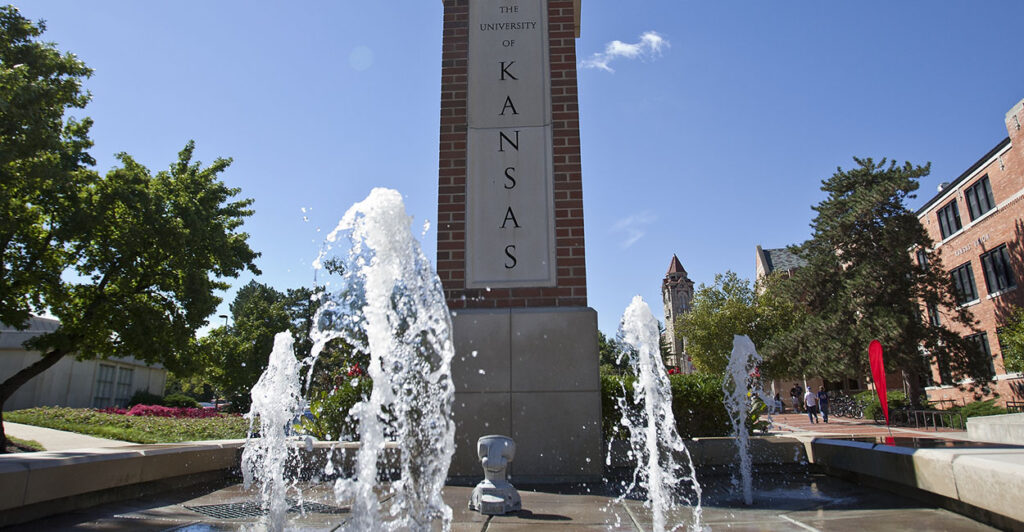 University of Kansas fountain