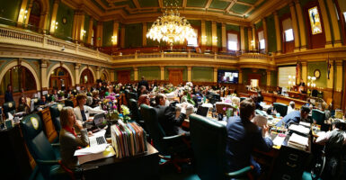 Representatives in the Colorado State House in Denver