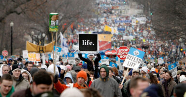 March for Life crowd in 2008