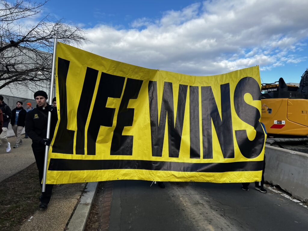 LIFE WINS banner