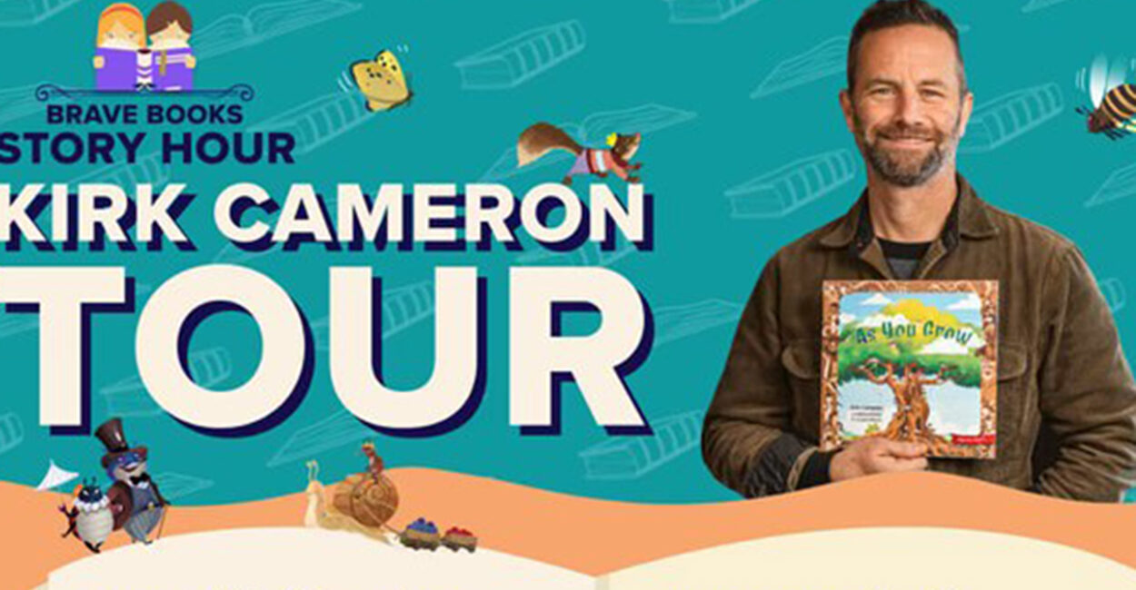 kirk cameron book tour