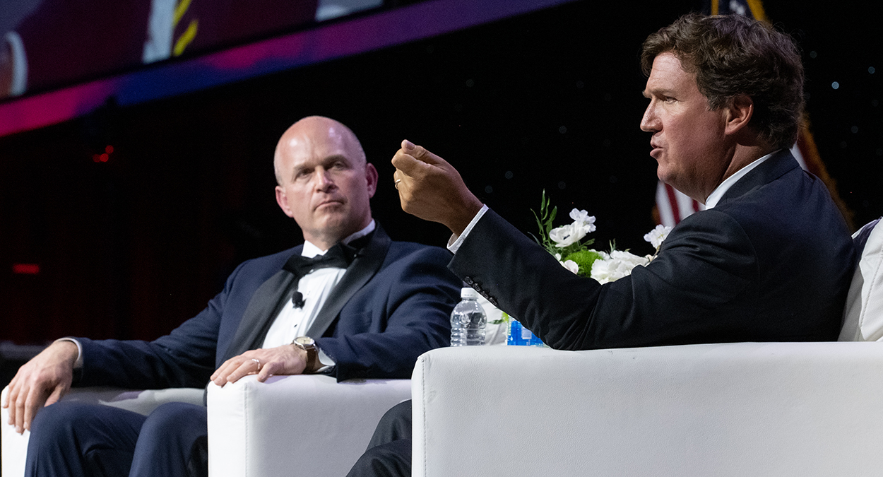 Heritage Foundation President Kevin Roberts Offers Tucker Carlson a Job After Fox News Ouster