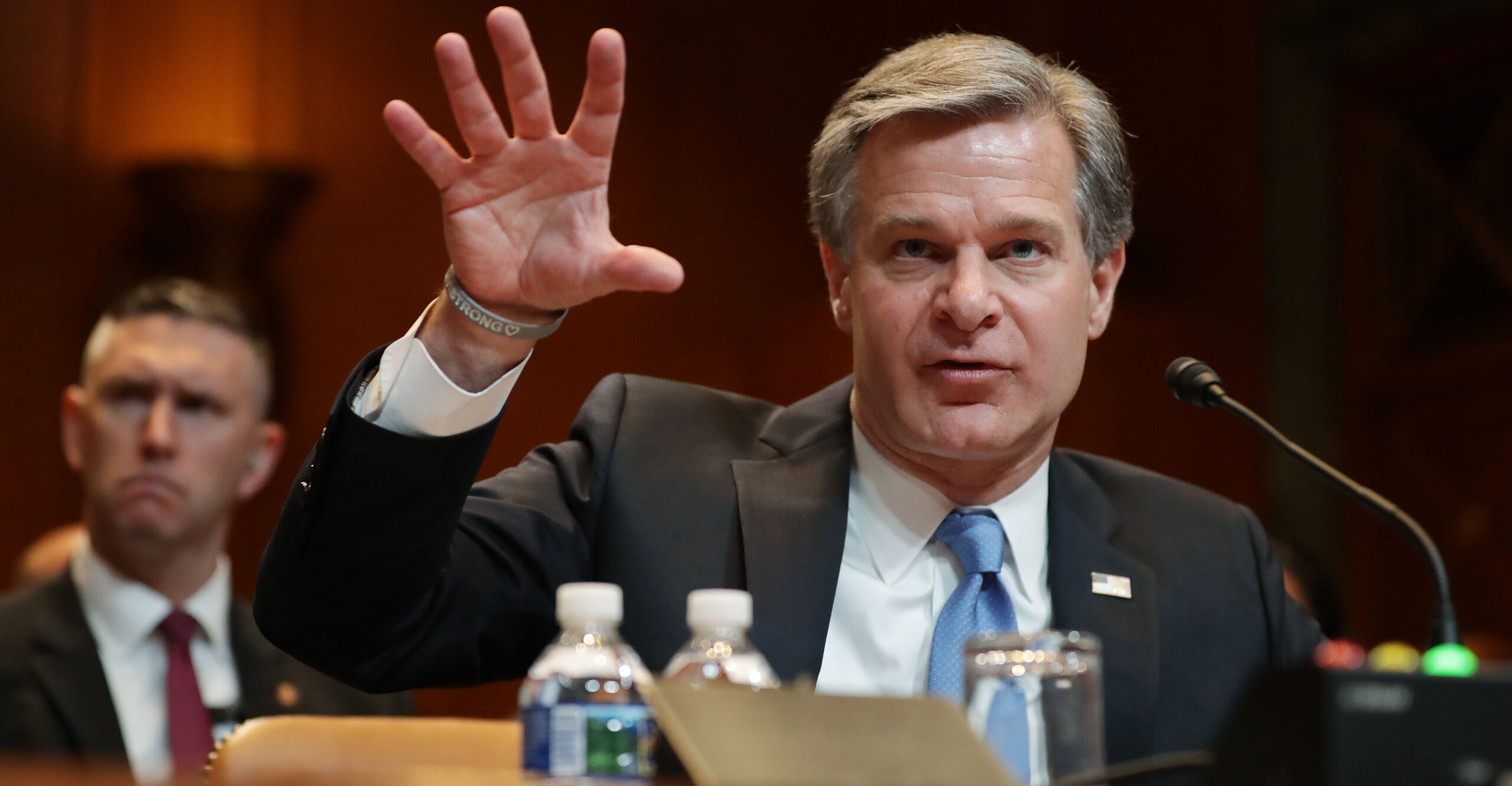 FBI's Wray Fending Off Contempt Citation for Withholding Details of $5M Biden Bribery Allegation From Congress