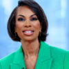 Fox News host Harris Faulkner suggested Wednesday that otherwise conservative companies may have to change some of their policies in order to comply with woke state laws. Pictured: Host Harris Faulkner as Fox News correspondent Benjamin Hall visits "The Faulkner Focus." (Photo by Roy Rochlin/Getty Images)