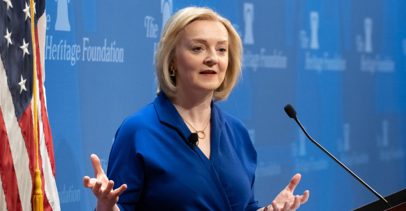 Former British Prime Minister Liz Truss: Taiwan Is 'an Enduring Rebuke to Totalitarianism' of China