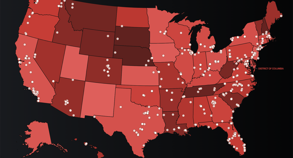 southern poverty law center SPLC hate map