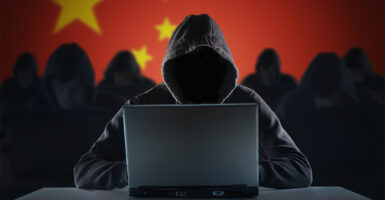 Many Chinese hackers in troll farm.