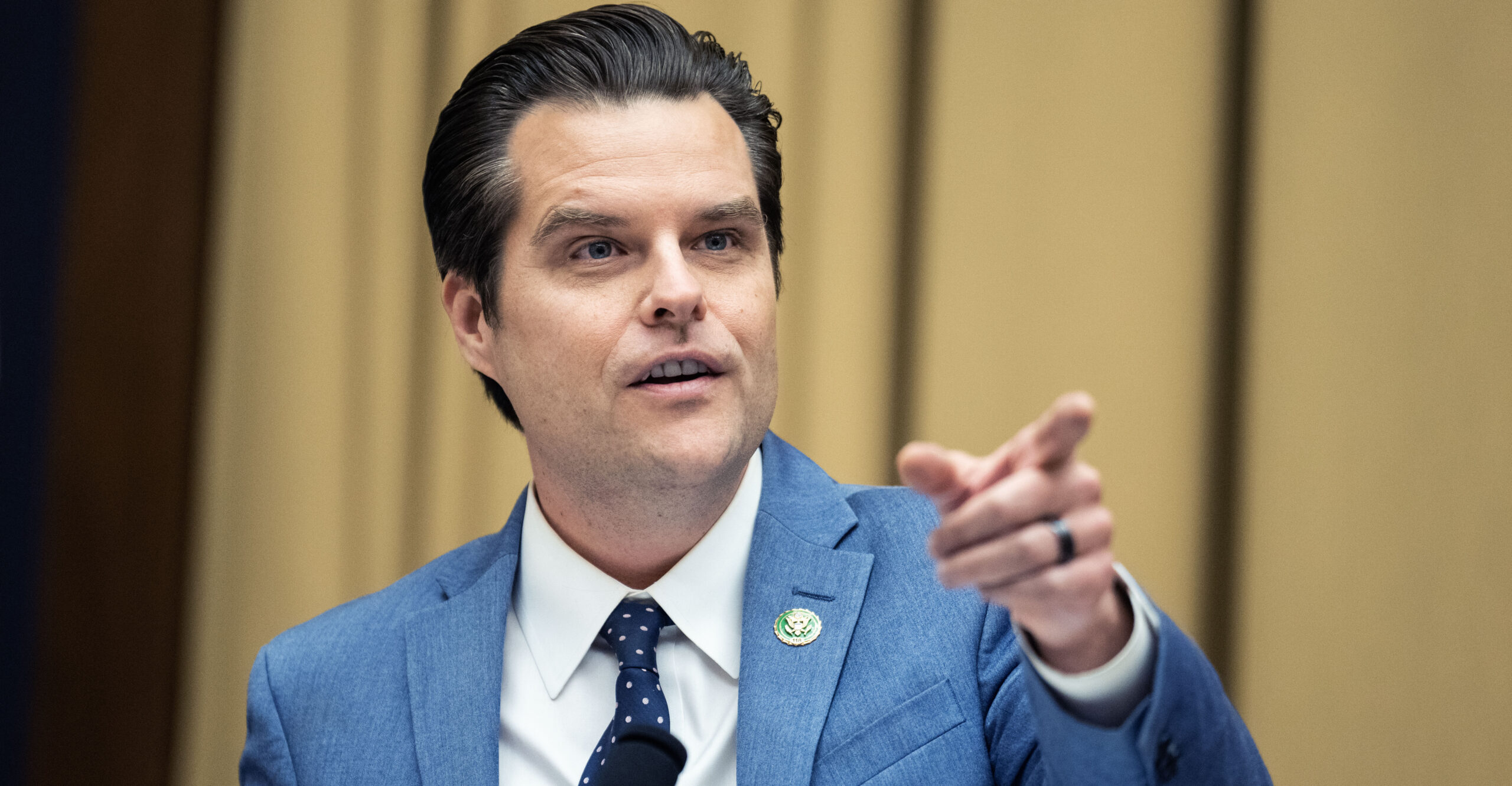 Matt Gaetz Demands Answers From FBI About Promotion of Agents Who Knelt at BLM Rallies