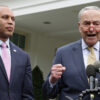 U.S. House Minority Leader Hakeem Jeffries and Senate Majority Leader Chuck Schumer