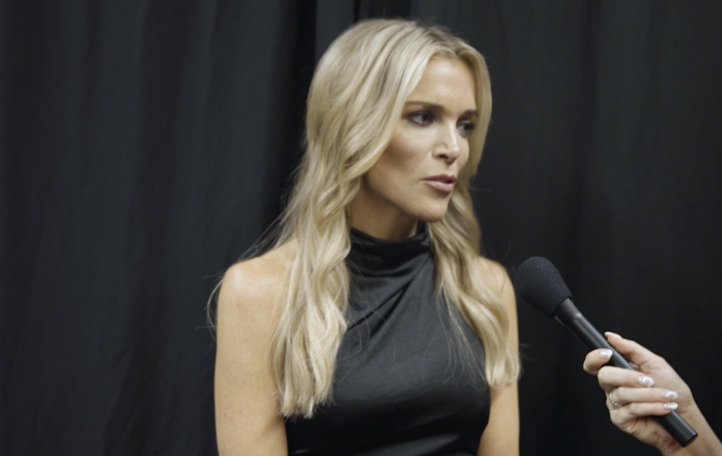 Podcast host Megyn Kelly disagrees with some Republicans' view that 2024 presidential candidate Ron DeSantis floundered through Friday's town hall interview with Tucker Carlson. But she does think the Florida governor should make waves by going on CNN, MSNBC and/or "The View." (Photo: Screenshot/Daily Signal)