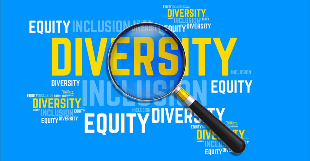 DIVERSITY, EQUITY, INCLUSION poster