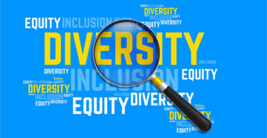 DIVERSITY, EQUITY, INCLUSION poster