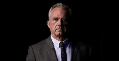 2024 presidential candidate Robert F. Kennedy Jr. walked back his position on the unborn on Monday, clarifying that he does not support restrictions on abortion. Pictured: Robert F. Kennedy Jr. at a premier of a documentary film called "Midnight at the Border" at the Saban Theater on Thursday, Aug. 3, 2023 in Los Angeles, CA. (Gary Coronado / Los Angeles Times via Getty Images)