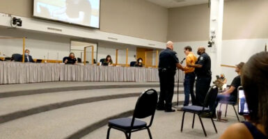 Jeremy Story arrested at school board meeting