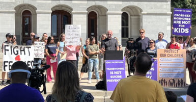 Protect Kids California Rally to support ballot initiatives