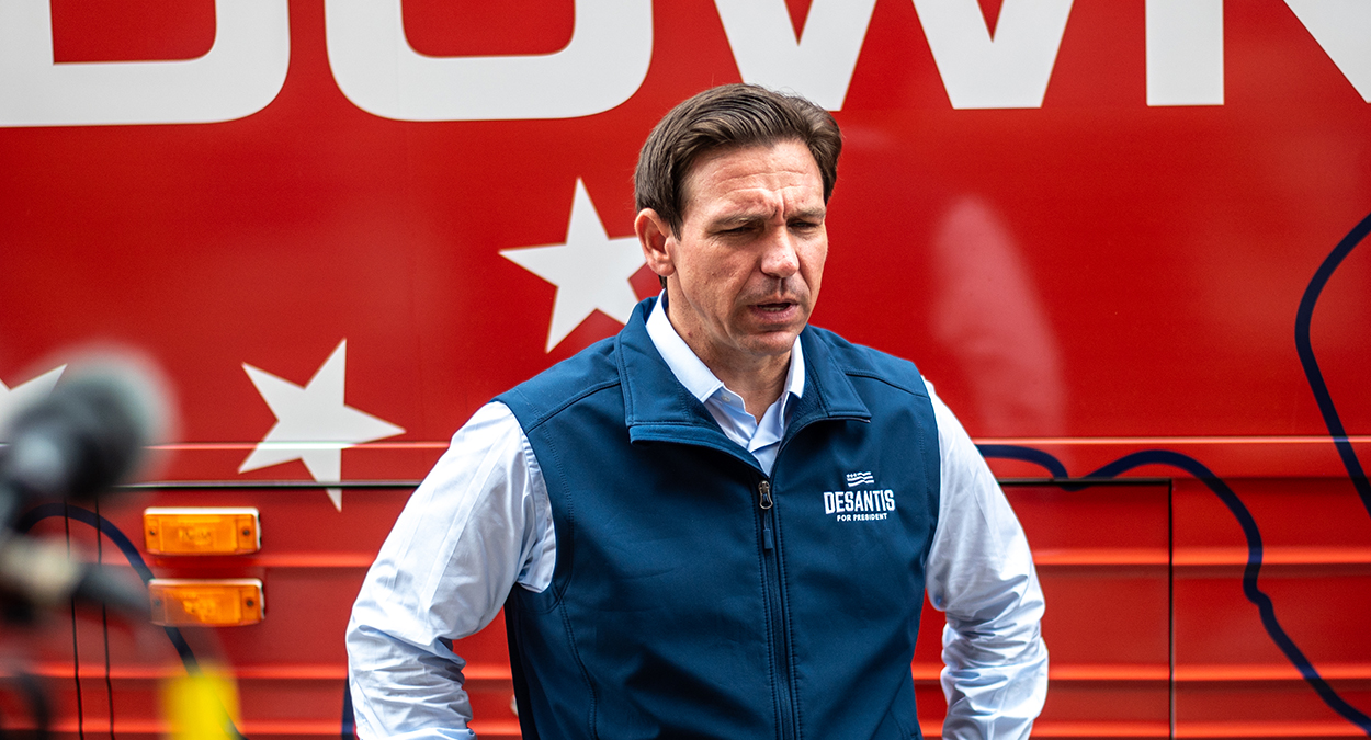 Ron DeSantis Takes a Step Back From the Campaign Trail