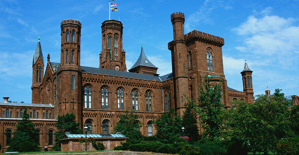 The Smithsonian Castle of the Smithsonian Institution