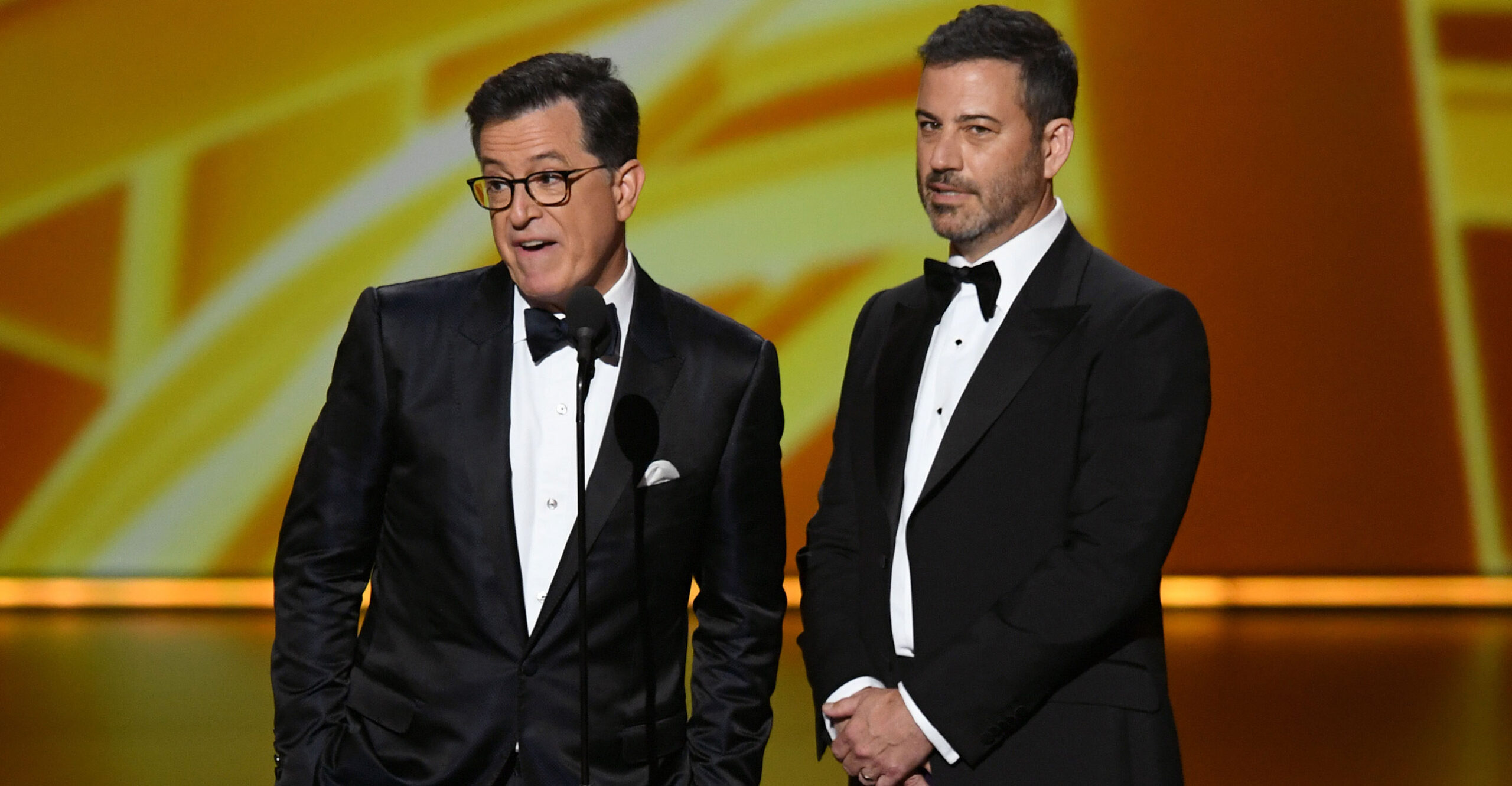 2 Reasons TV 'Comedy' Writers Should Have Stayed on Strike: Colbert and Kimmel