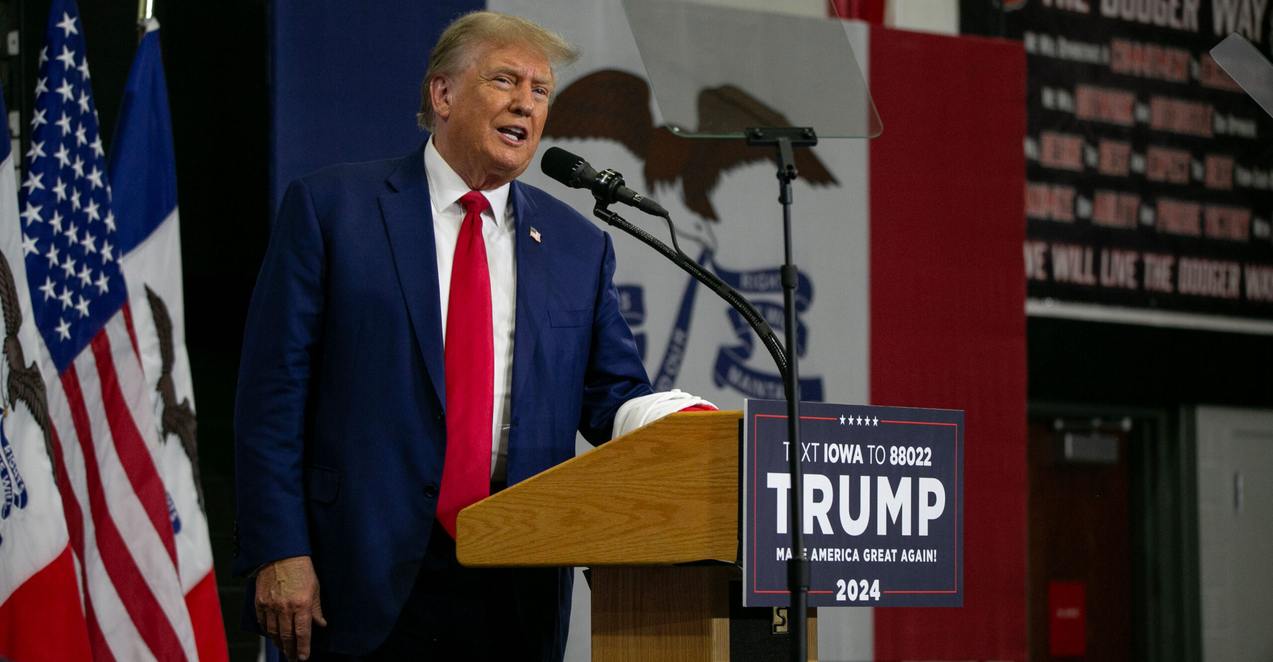 'Outrageous Attempt at Disenfranchising': 6 Takeaways From Trump's Iowa Rally