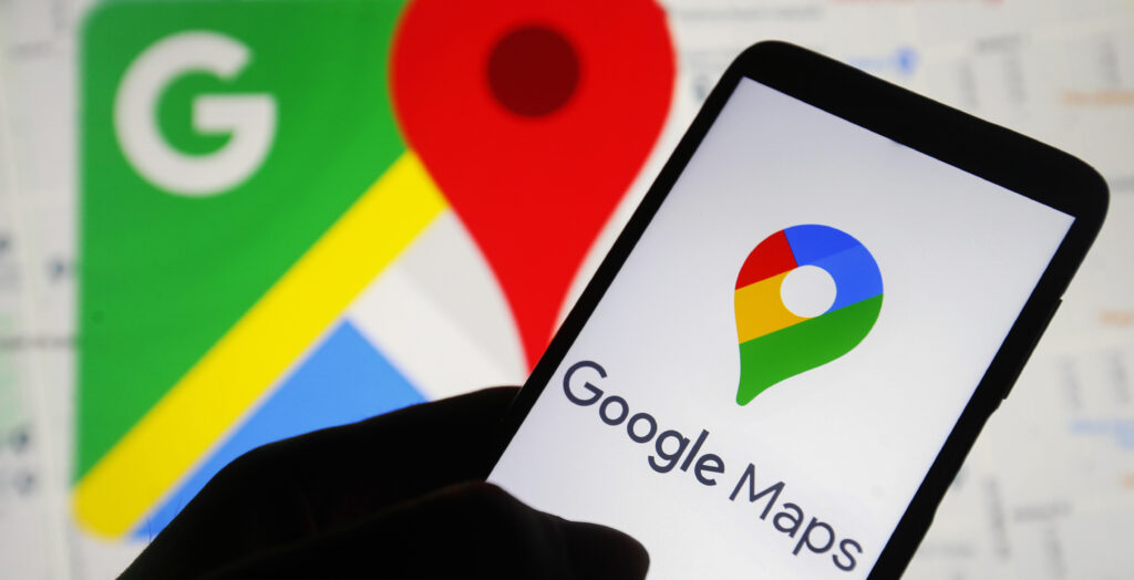 Google Maps hid the directions to a Washington, D.C. pro-life pregnancy center and instead offered searchers options that included a local Planned Parenthood abortion clinic. In this photo illustration, the Google Maps logo is seen on a smartphone screen. (Photo: Pavlo Gonchar/SOPA Images/LightRocket via Getty Images)