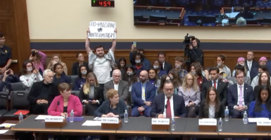 Pro-Palestine protester disrupts House antisemitism hearing