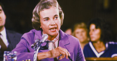 Sandra Day O'Connor testifying 1981