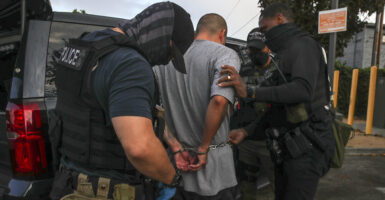 ICE agents arrest illegal immigrant