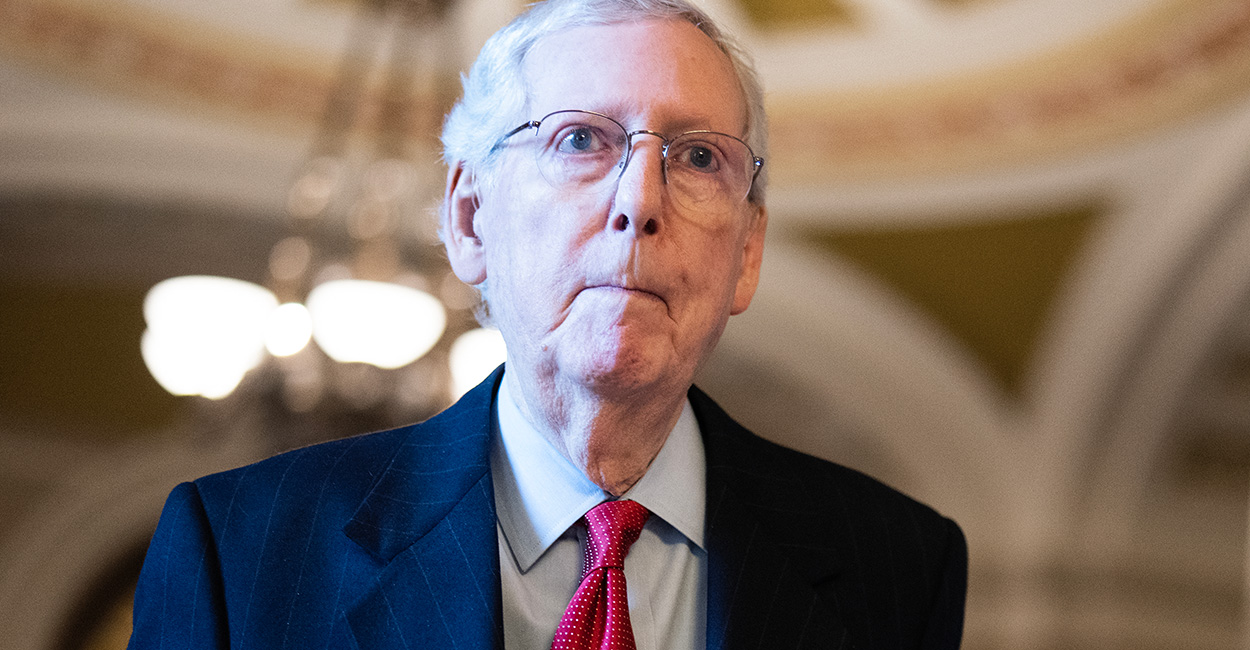 McConnell Says Full Senate Trial on Mayorkas Impeachment Is 'Best Way to Go Forward'