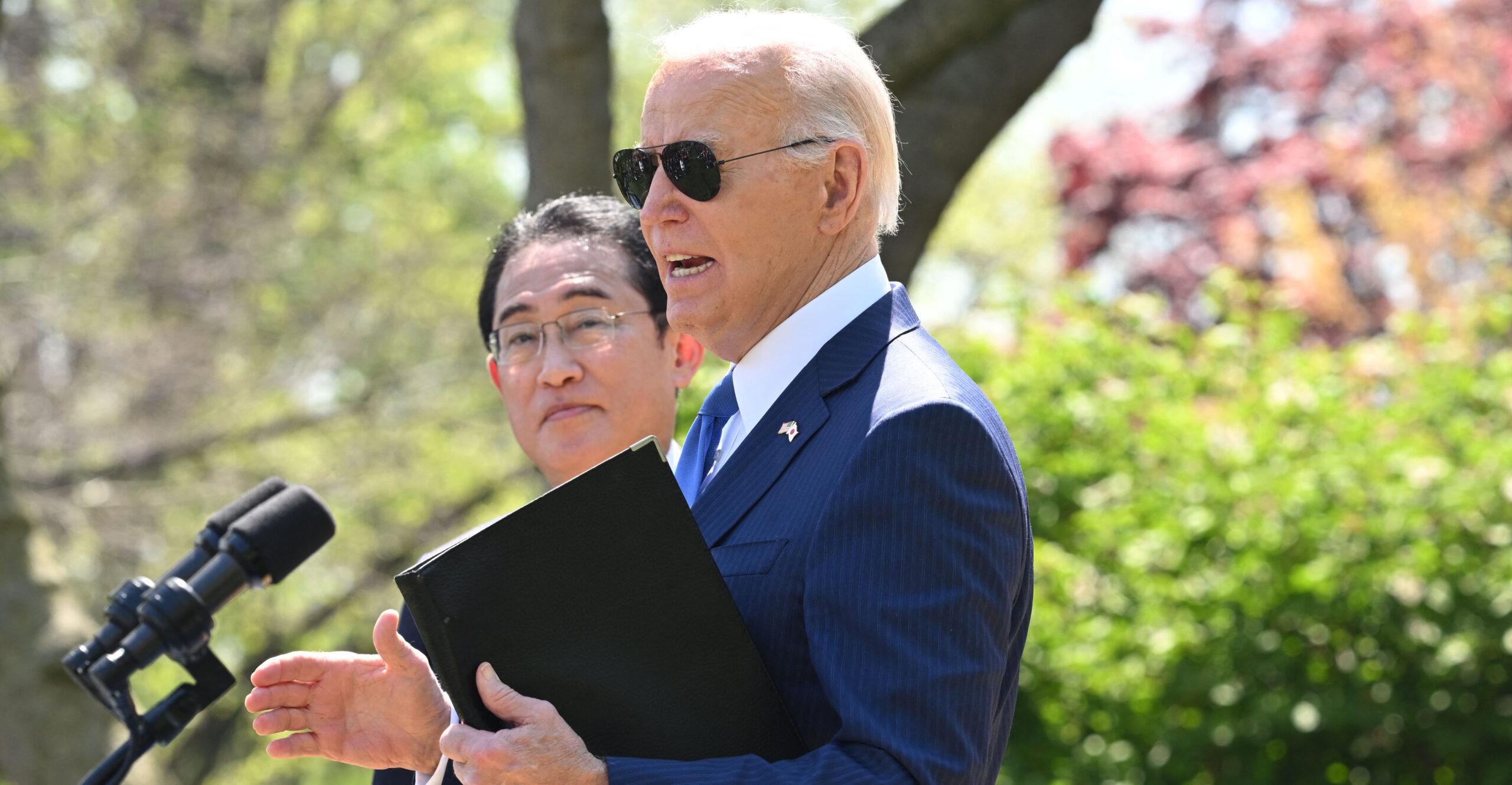 Biden Says Enhanced Military Alliance With Japan 'Not Aimed' at China