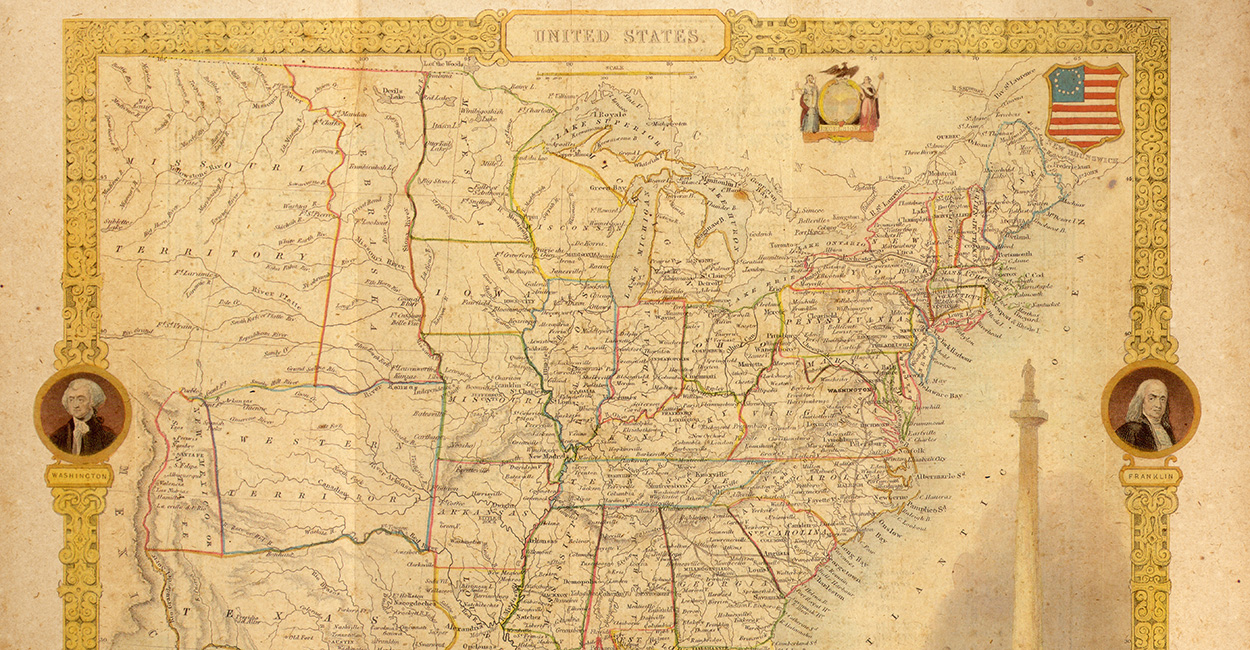 Understanding the Founding Fathers' 'Mental Maps'