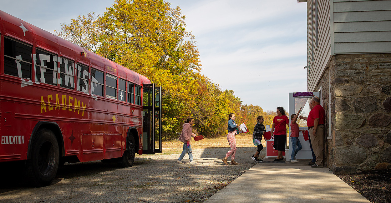 School Busing of a Different Sort: Nonprofit Takes Students to Off-Campus Bible Studies