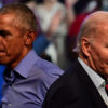 President Biden And Former President Obama Back to back on stage at a campaign rally