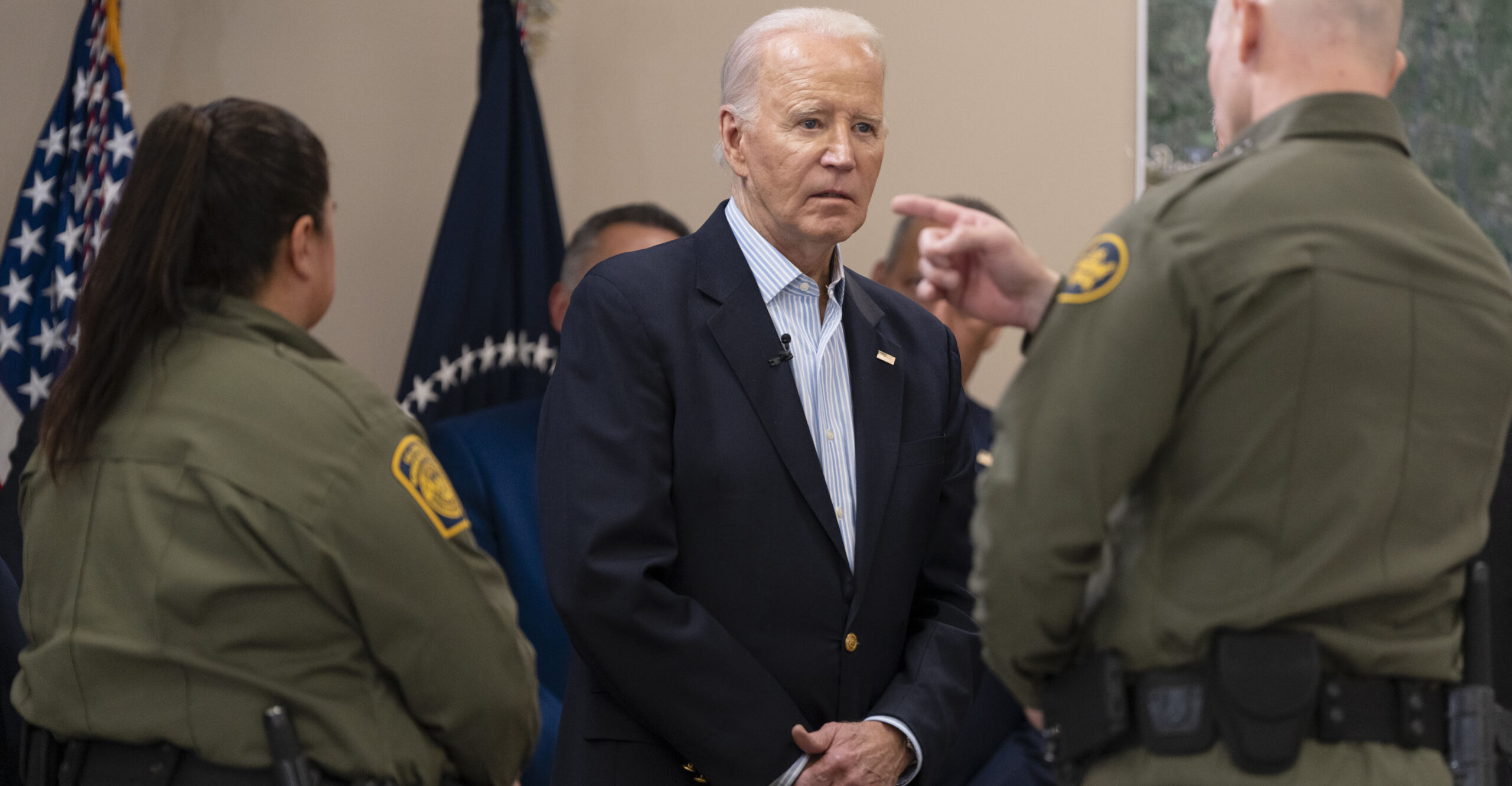 Mexican NGO With Pro-Biden Flyers Also Allowed Anti-Trump Display, Images Show