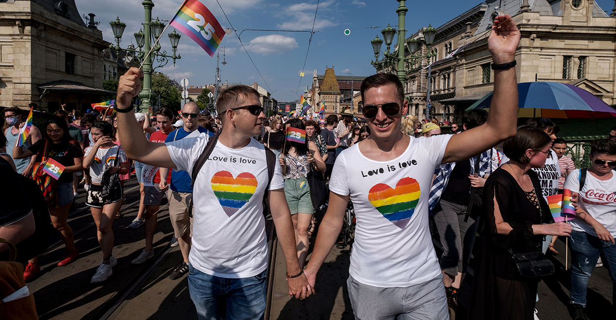 Magyarország „büszkeség” felvonulása eltér a szerény keresztény hagyománytól