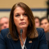 United States Secret Service Director Kimberly Cheatle testifies before the House Oversight and Accountability Committee during a hearing at the Rayburn House Office Building on July 22, 2024 in Washington, DC. The beleaguered leader of the United States Secret Service has vowed cooperation with all investigations into the agency following the attempted assassination of former President Donald Trump. (Photo by Kent Nishimura/Getty Images)