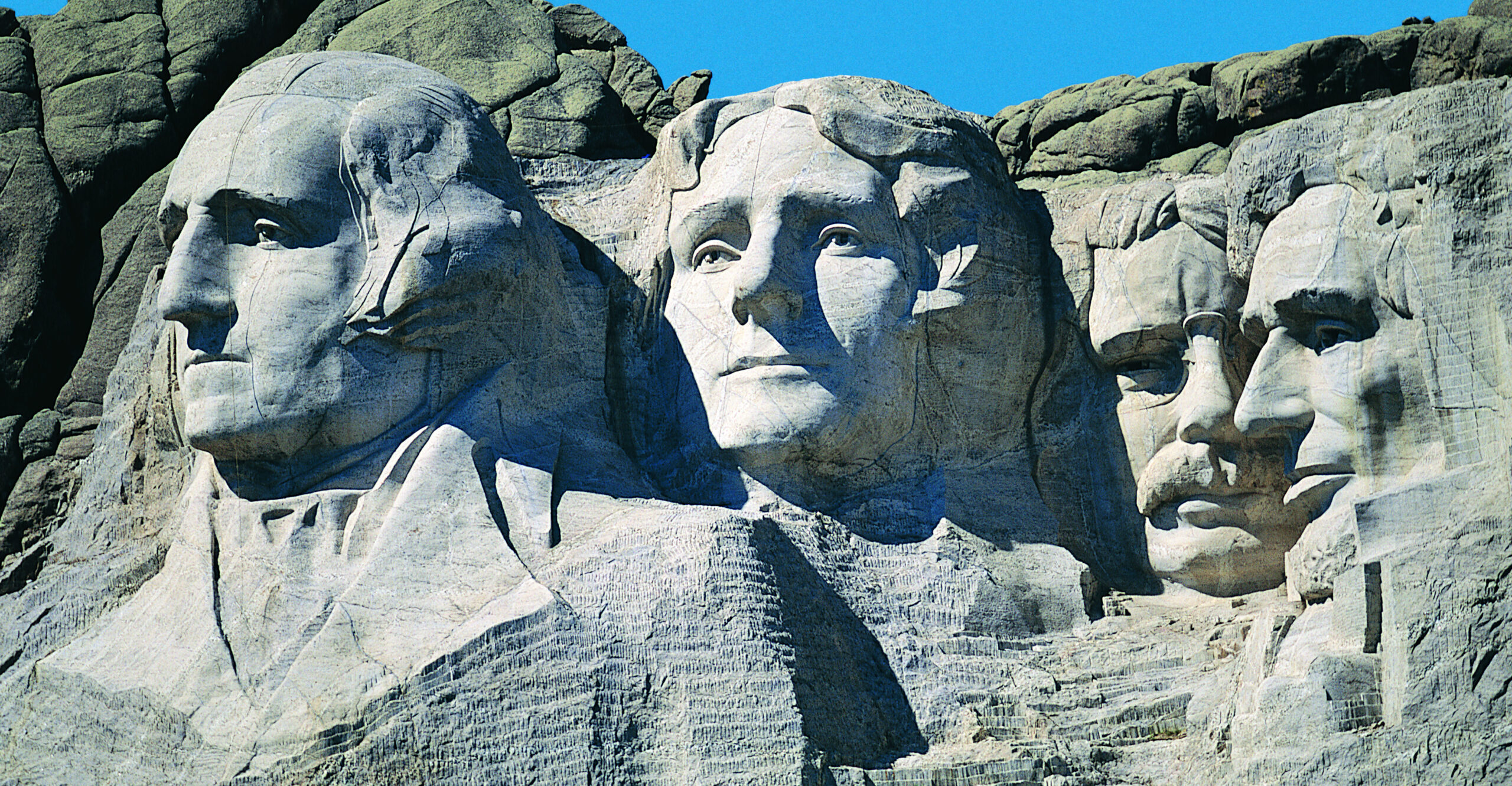 Портреты американских президентов на горе Рашмор