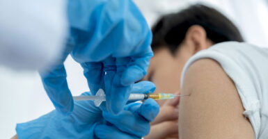 A 16-year-old was vaccinated at school without parental consent.