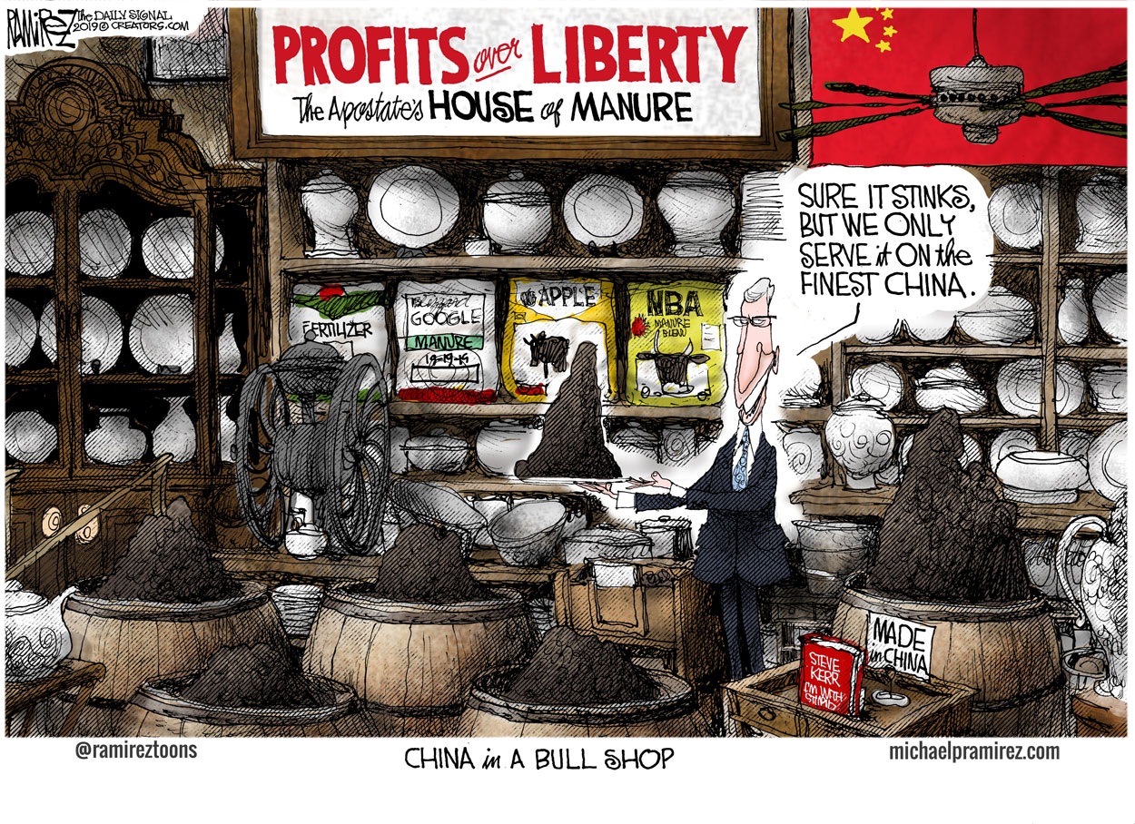 Cartoon: China in a Bull Shop