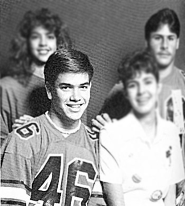 Marco Rubio in high school. (Photo: Twitchy)