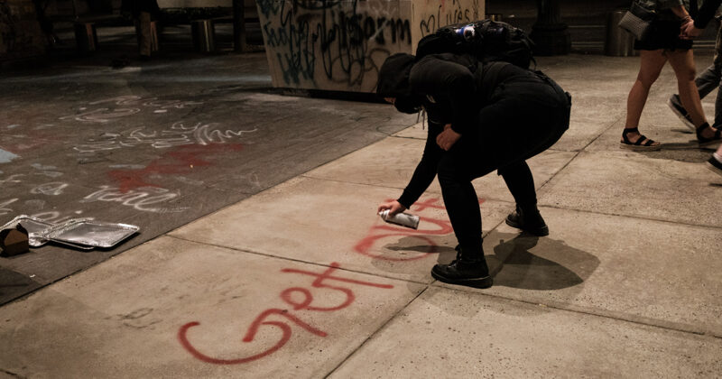 13 Images of the Chaos Created by ‘Violent Anarchists’ in Portland