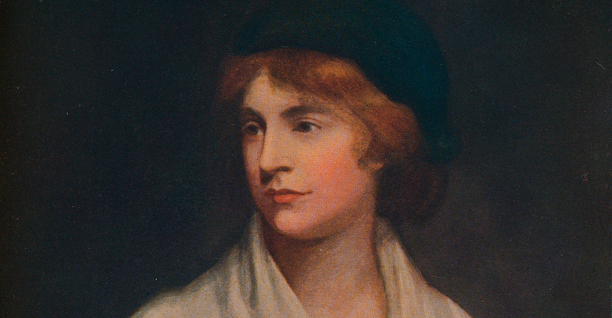 Early feminist Mary Wollstonecraft opposed abortion