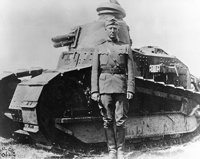Gen. George "Blood & Guts" Patton (Photo: World War I Signal Corps Photograph Collection)